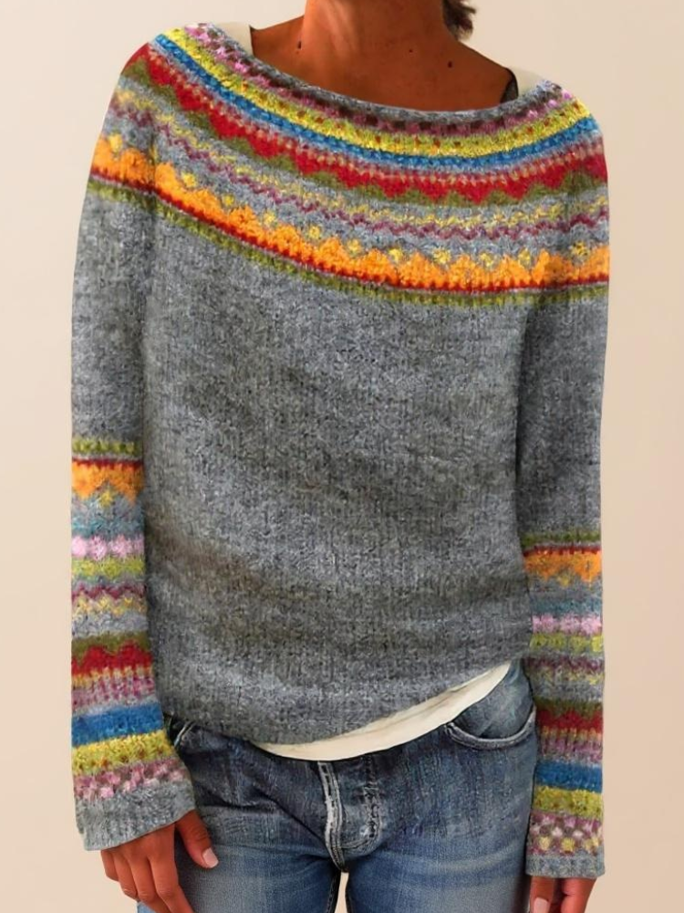 Emily™ - Comfortable Retro Sweater