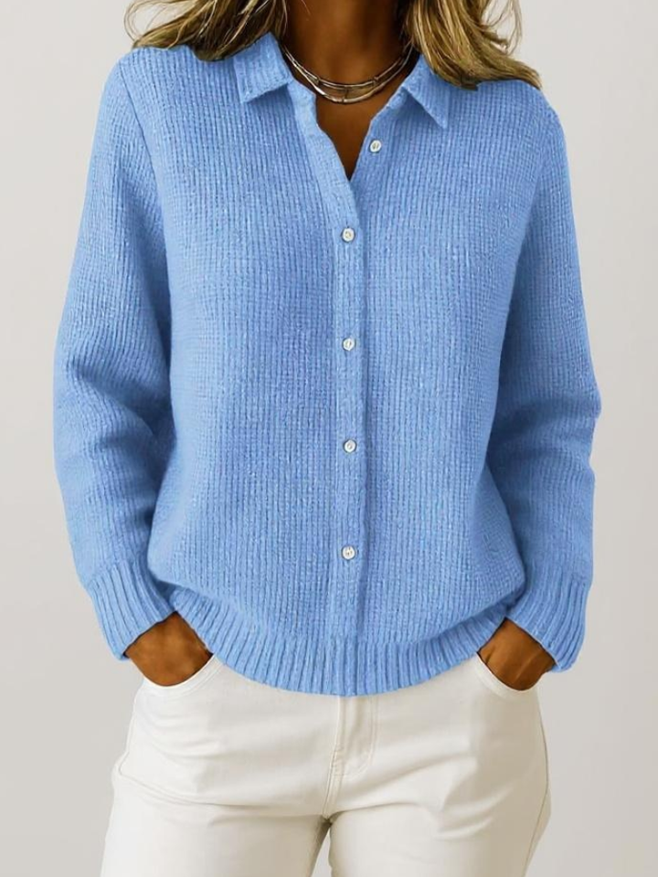 Eline | Classic Knit Button Cardigan