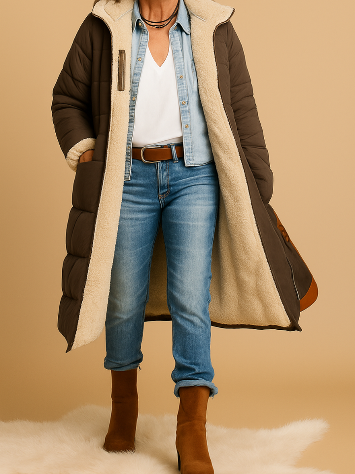 THE DIVINE ELEGANT REVERSIBLE COAT