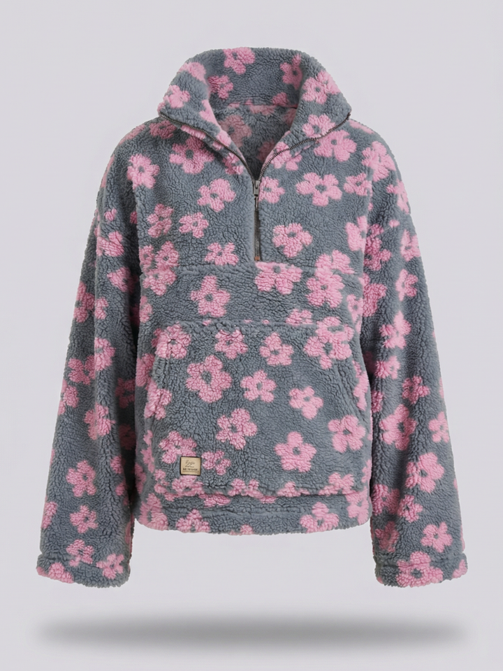 Daisy | Long Sleeve Fleece Hoodie