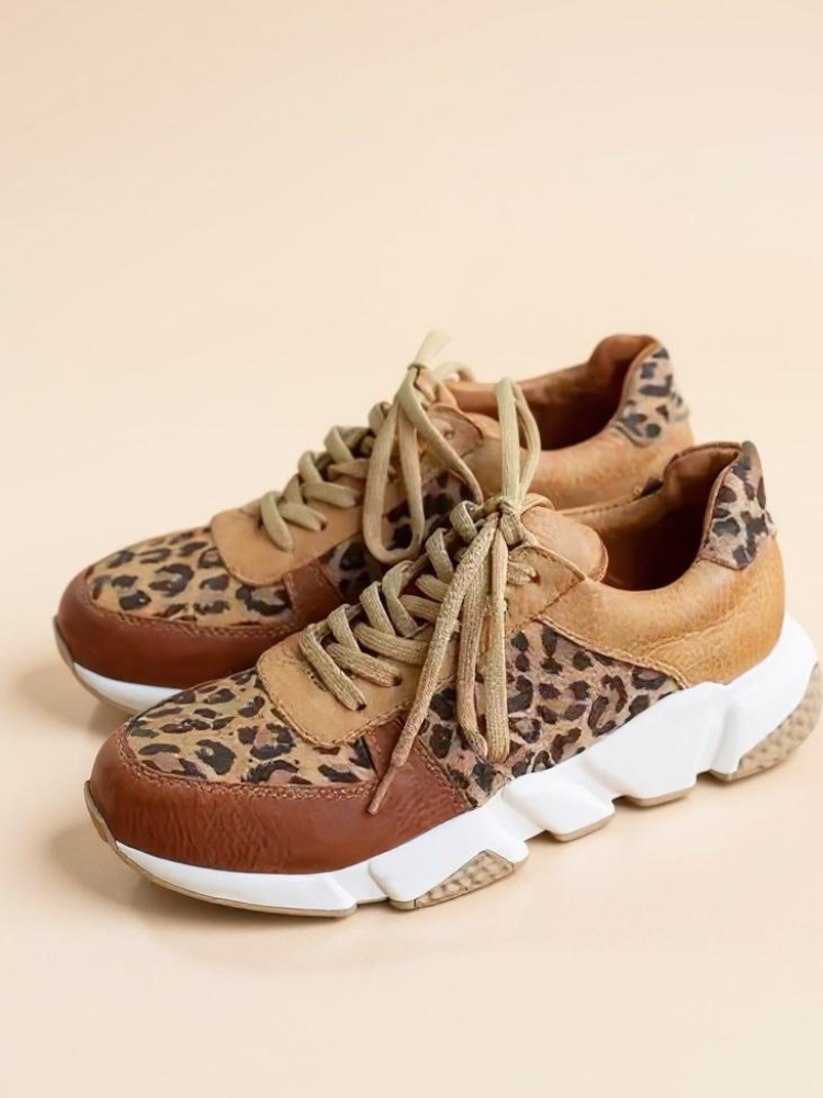 Crissa | Comfortable Leopard Sneakers