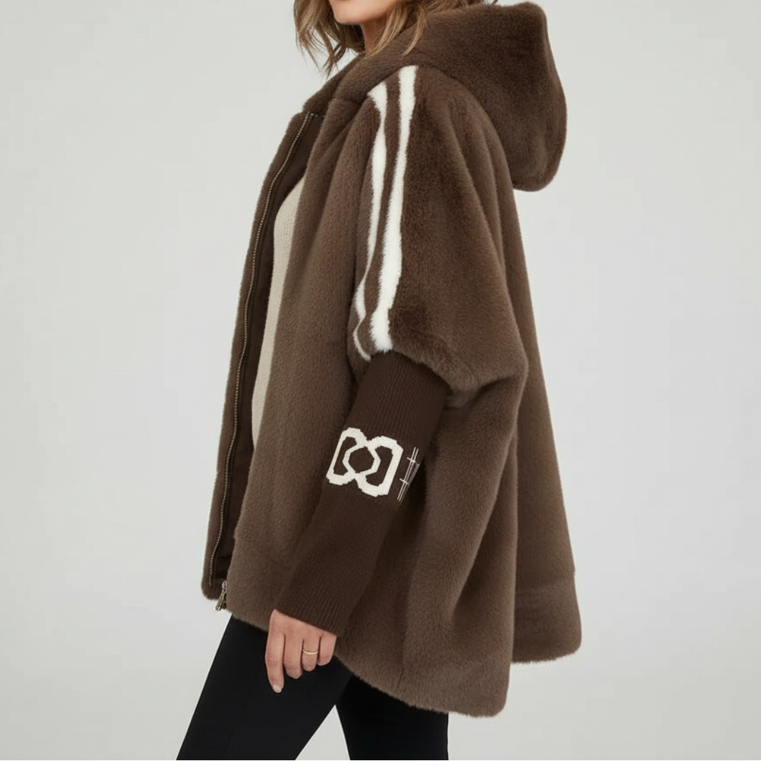 NORAH™ | Warm Hooded Teddy Coat
