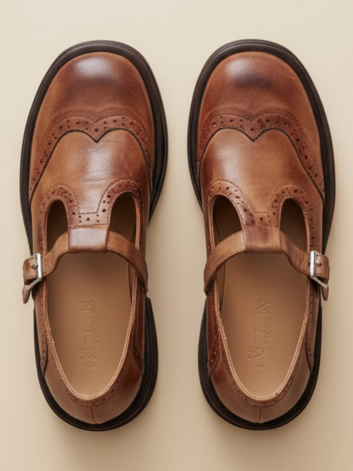 Louisa | Orthopedic Leather shoes