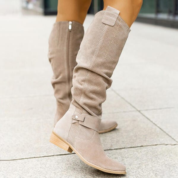 Laura | Stylish Suede Boots