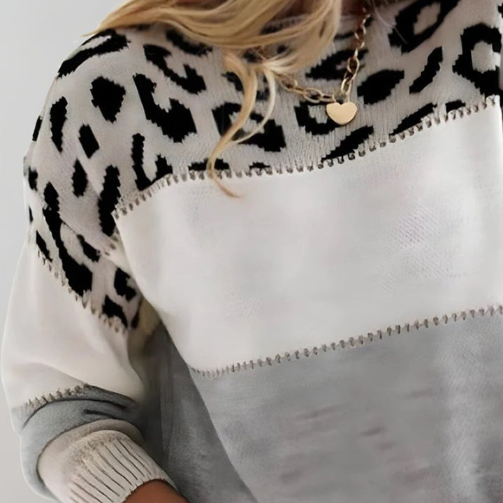 GRACE CLASSIC LEOPARD SWEATER