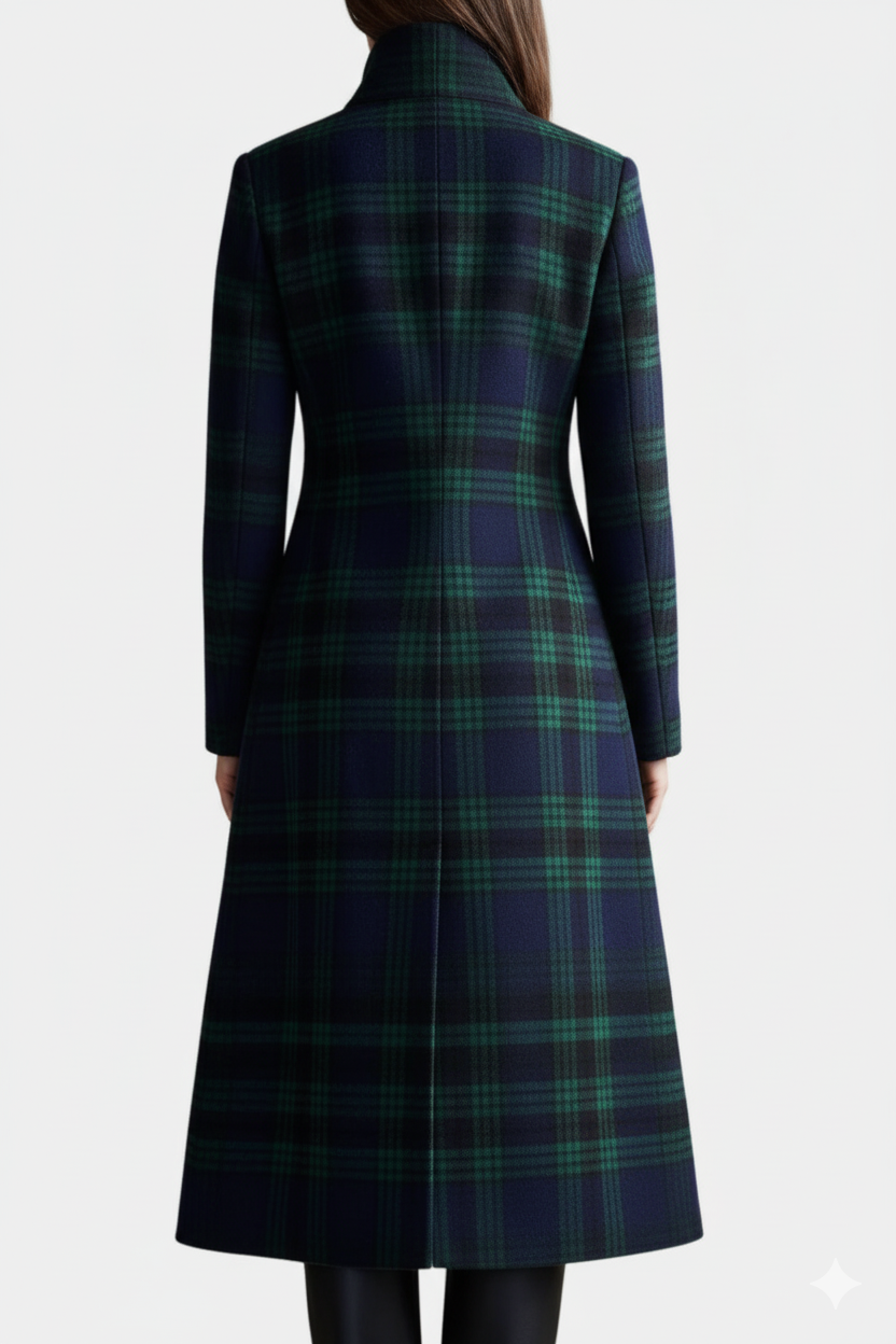 Hayden™ | Timeless Plaid Elegant Coat