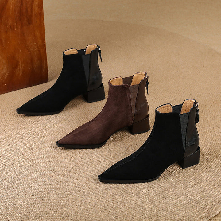 Verena | Suede Ankle boots