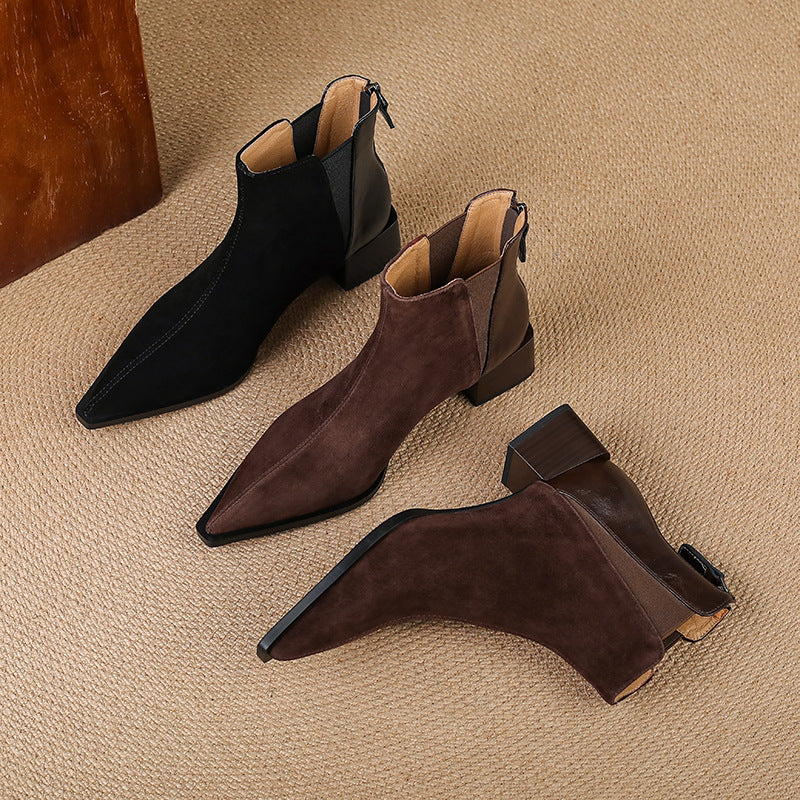 Verena | Suede Ankle boots