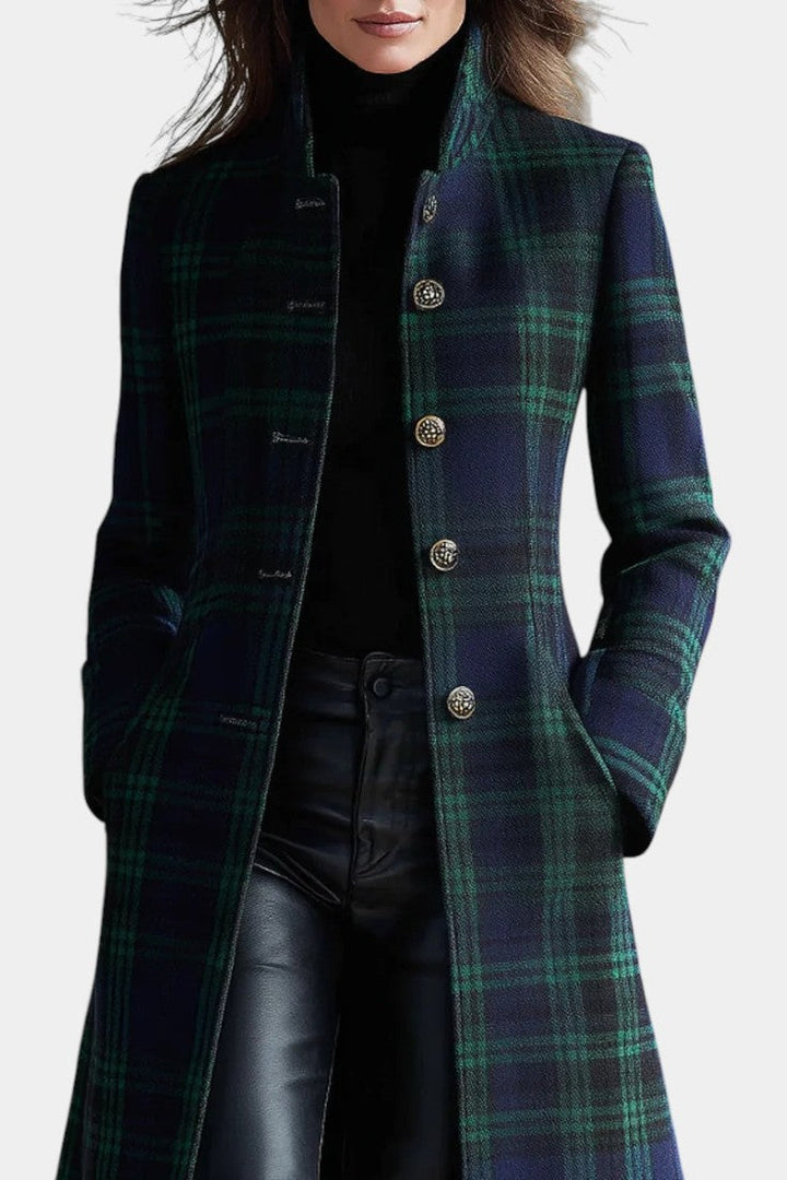 Hayden™ | Timeless Plaid Elegant Coat