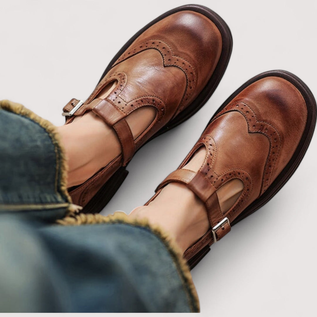 Louisa | Orthopedic Leather shoes