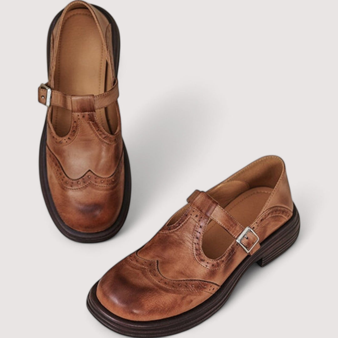 Louisa | Orthopedic Leather shoes