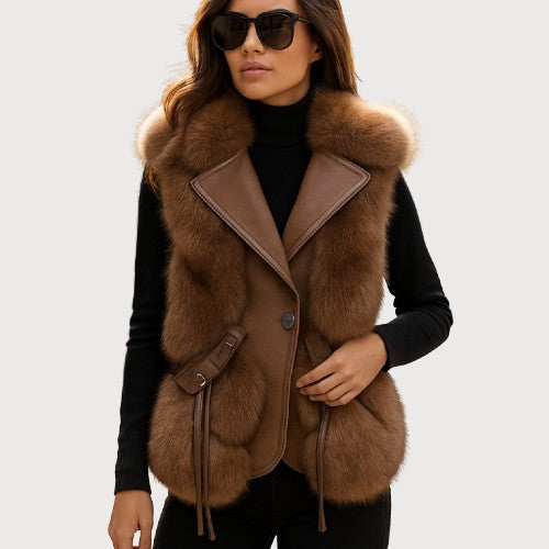 Tiphaine | Fur Gilet